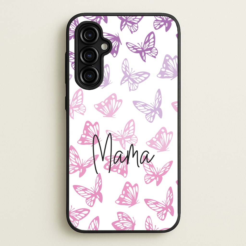 Mama Butterflies - Mother's Day - Mother's Day Phone Case for Galaxy A54