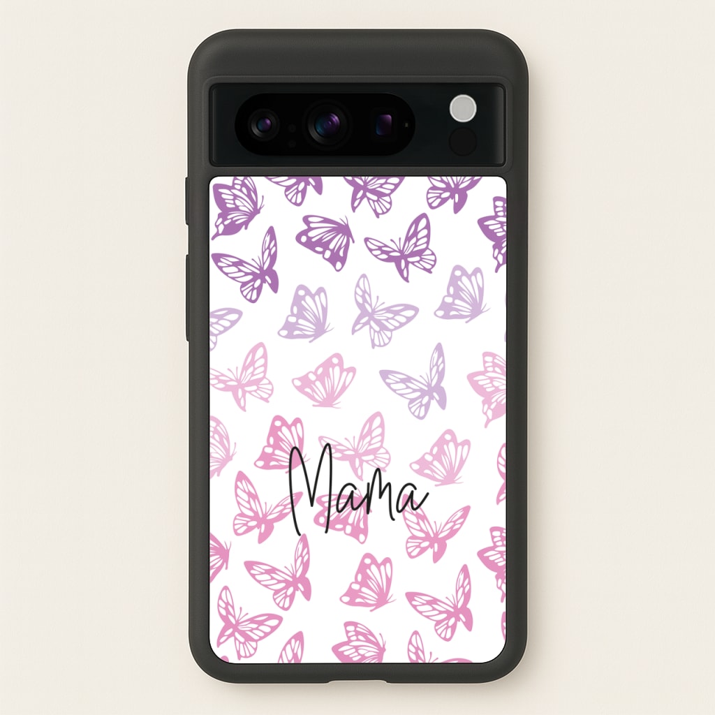 Mama Butterflies - Mother's Day - Mother's Day Phone Case for Google Pixel 8 Pro