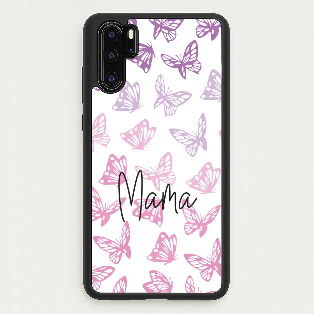 Mama Butterflies - Mother's Day - Mother's Day Phone Case for Huawei P30 Pro