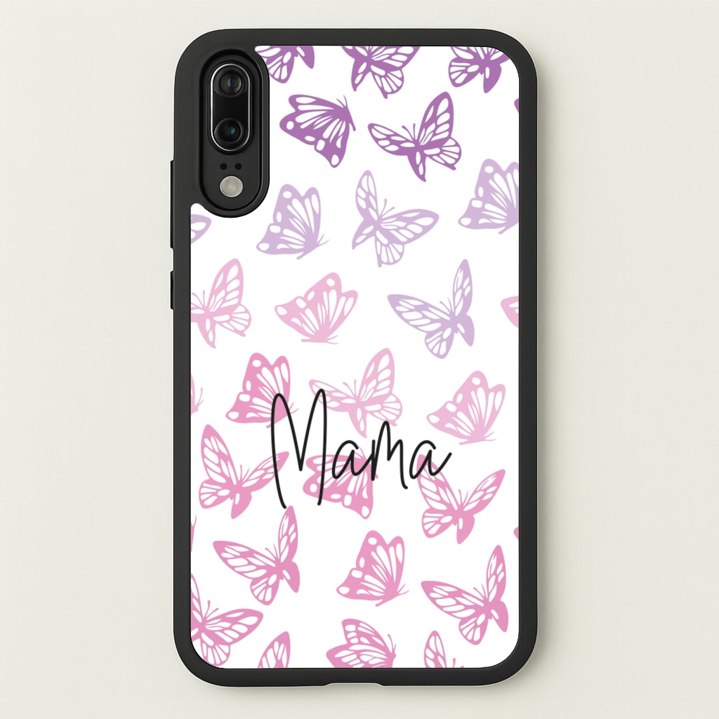 Mama Butterflies - Mother's Day - Mother's Day Phone Case for Huawei P20
