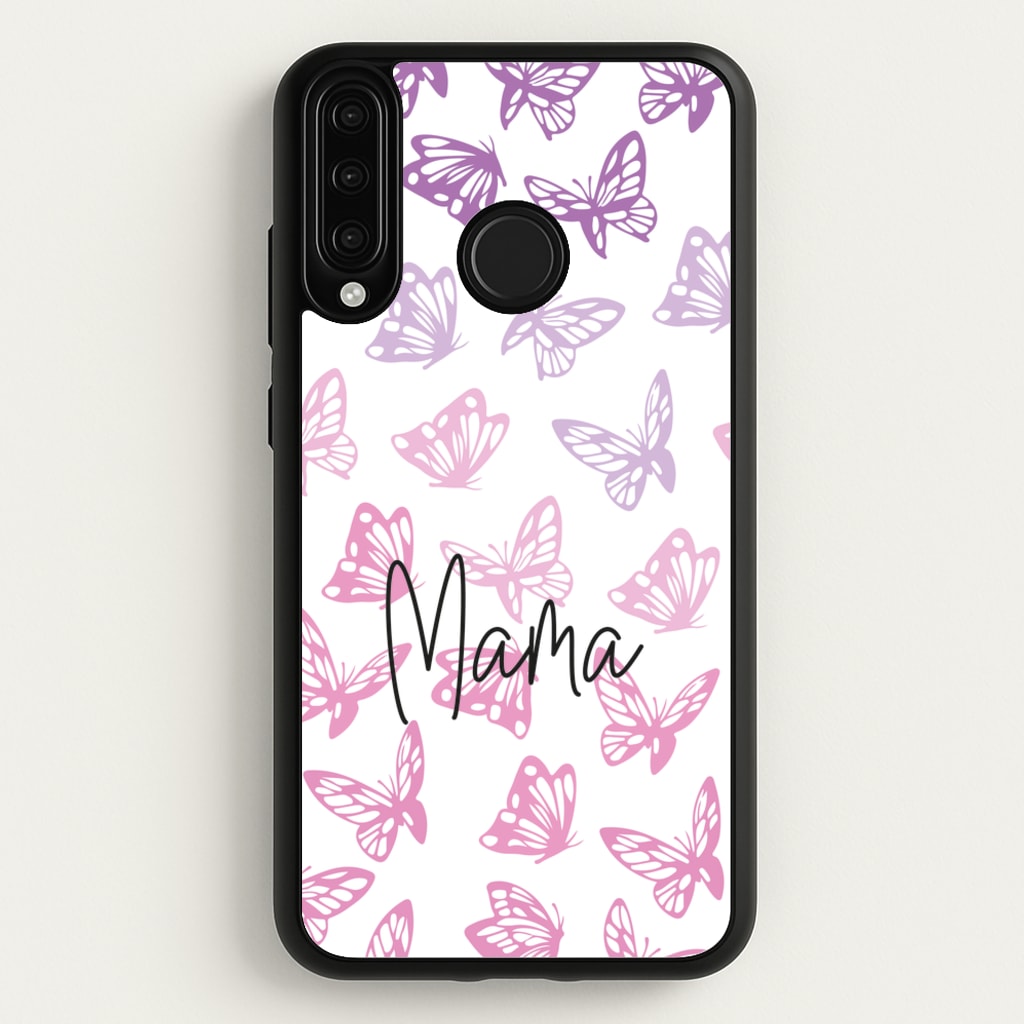 Mama Butterflies - Mother's Day - Mother's Day Phone Case for Huawei P30 Lite