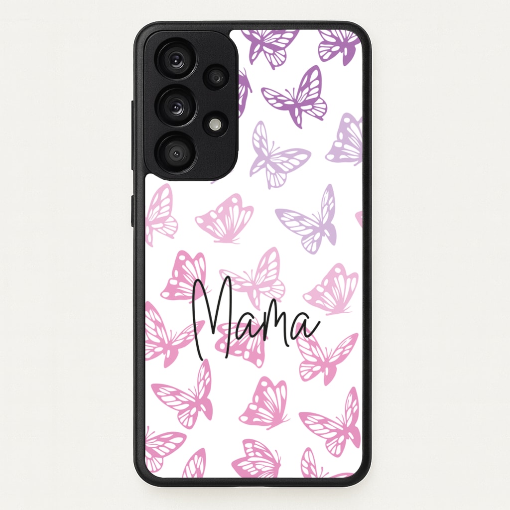 Mama Butterflies - Mother's Day - Mother's Day Phone Case for Galaxy A53