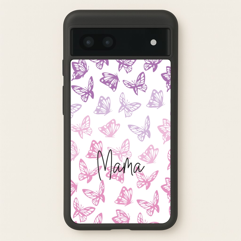 Mama Butterflies - Mother's Day - Mother's Day Phone Case for Google Pixel 6a