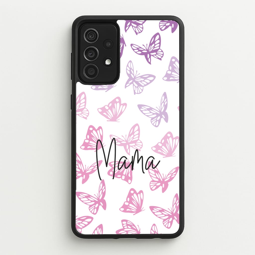 Mama Butterflies - Mother's Day - Mother's Day Phone Case for Galaxy A52 / A52s