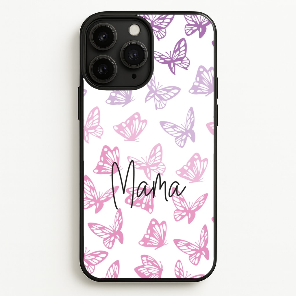 Mama Butterflies - Mother's Day - Mother's Day Phone Case for iPhone 11 Pro
