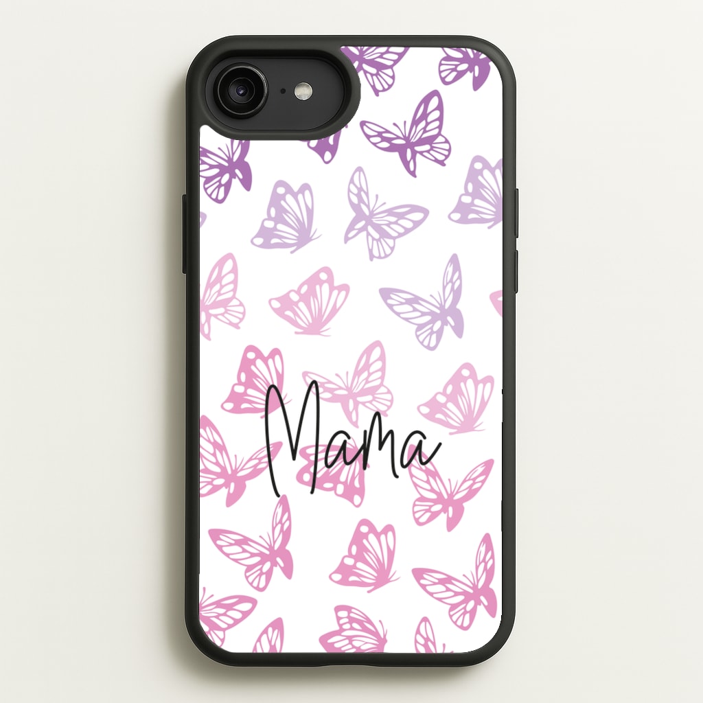 Mama Butterflies - Mother's Day - Mother's Day Phone Case for iPhone 6 Plus / 7 Plus / 8 Plus