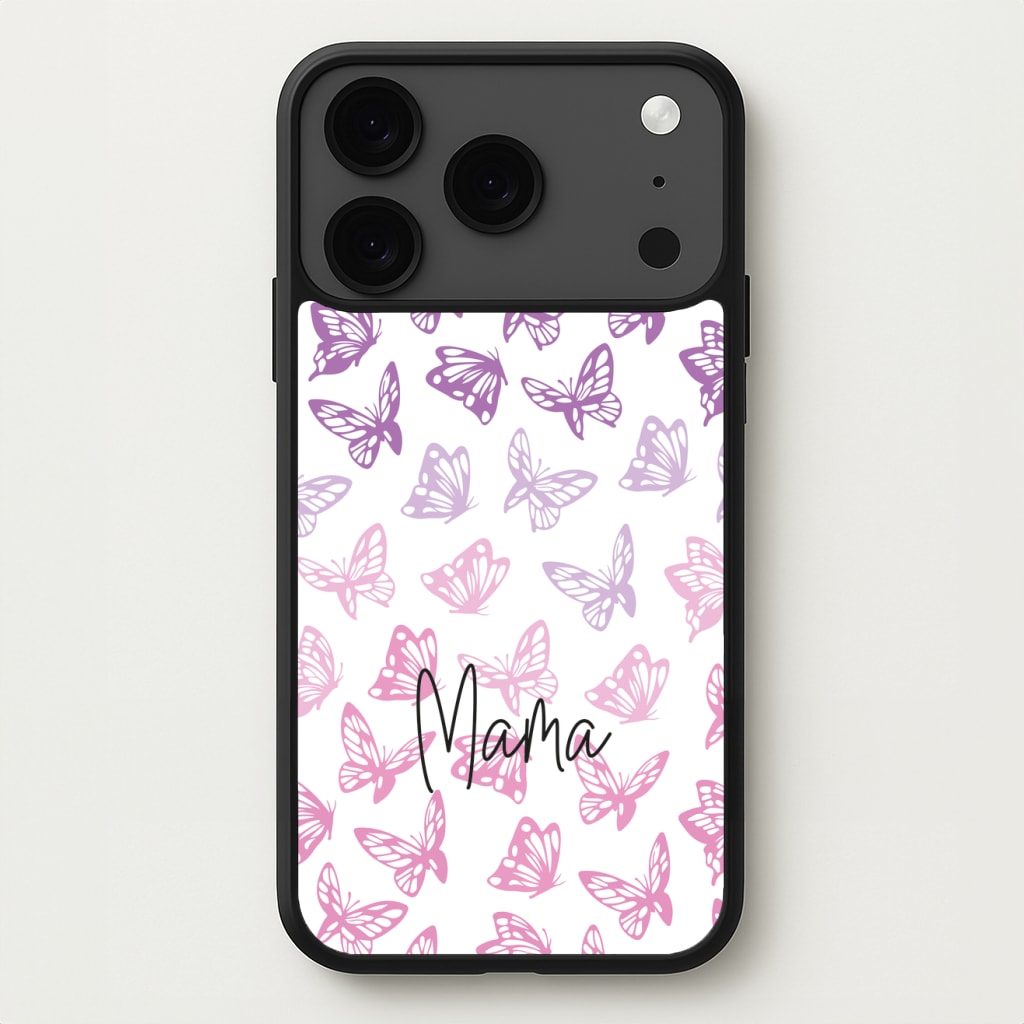 Mama Butterflies - Mother's Day Phone Case for iPhone 17 Pro Max