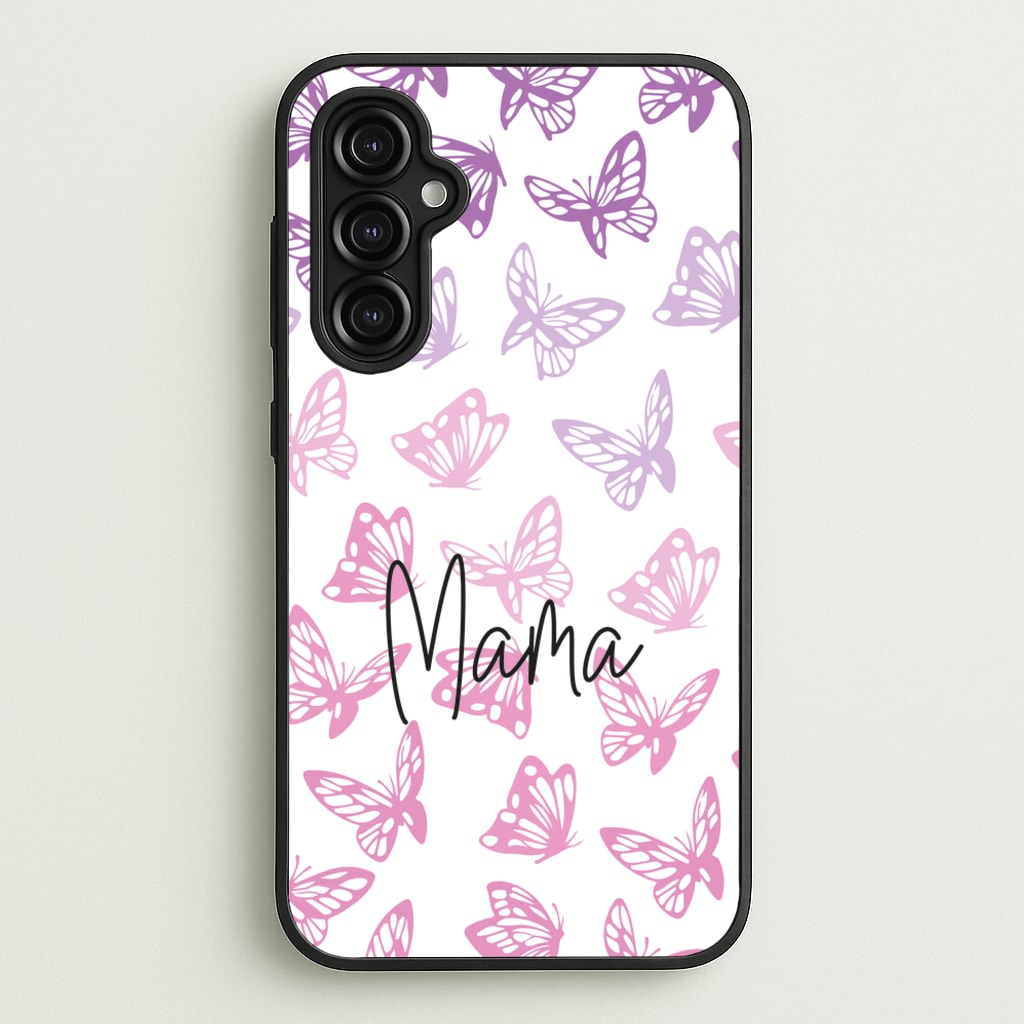 Mama Butterflies - Mother's Day - Mother's Day Phone Case for Galaxy A14