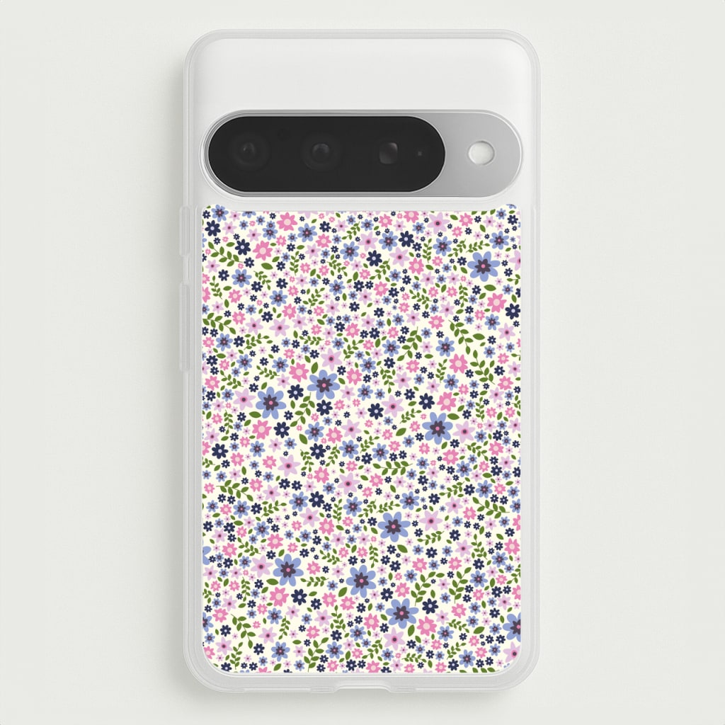 Floral Pattern - Floral Phone Case for Google Pixel 10 Pro XL