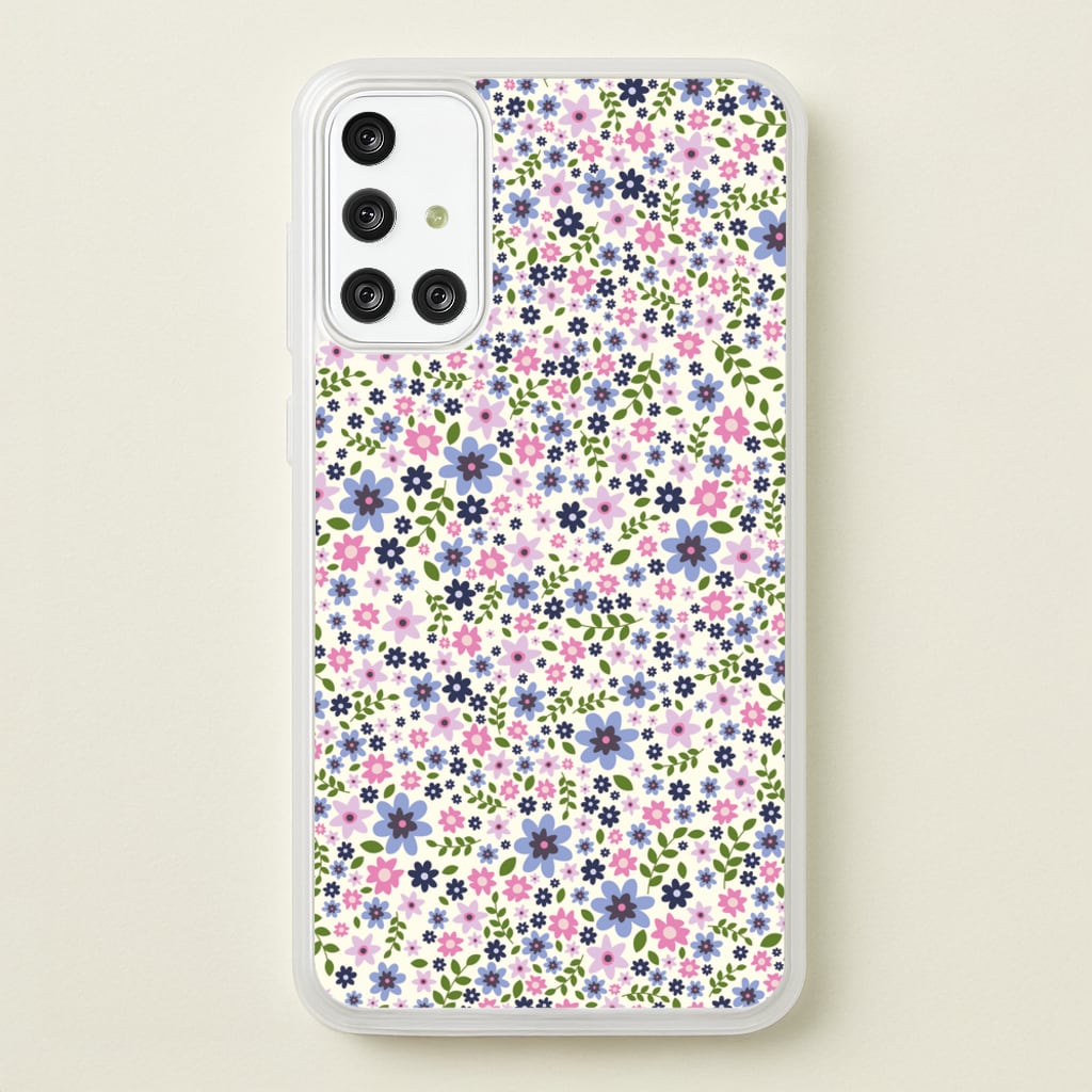 Floral Pattern - Floral - Mother's Day Phone Case for Galaxy A71