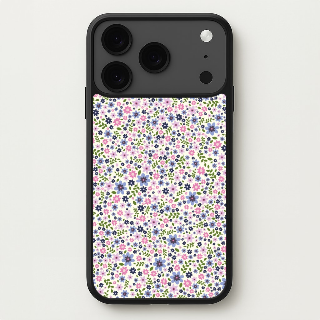 Floral Pattern - Floral Phone Case for iPhone 17 Pro