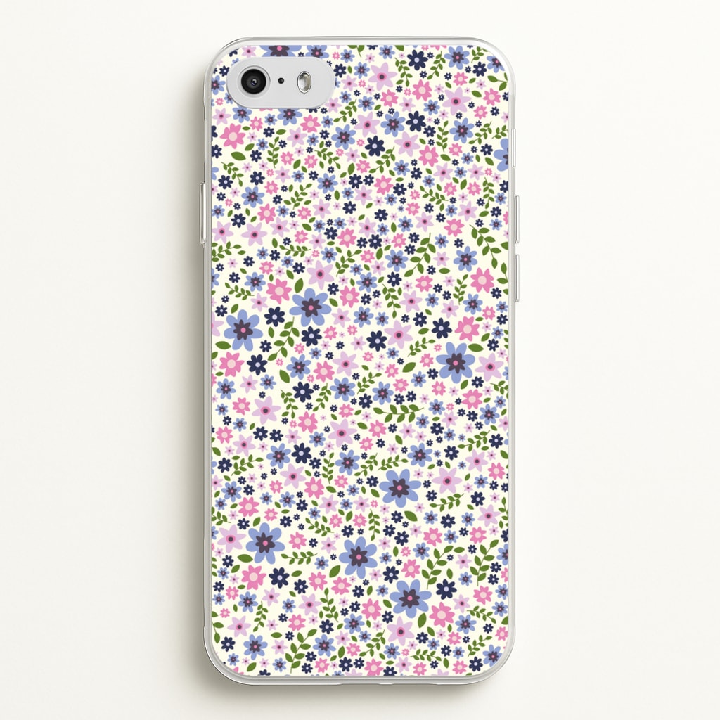 Floral Pattern - Floral - Mother's Day Phone Case for iPhone 5 / 5s / SE 2016