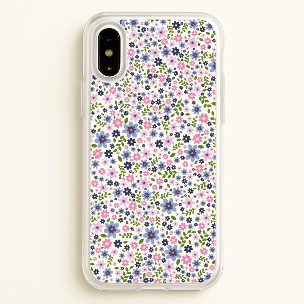 Floral Pattern - Floral - Mother's Day Phone Case for iPhone X / XS
