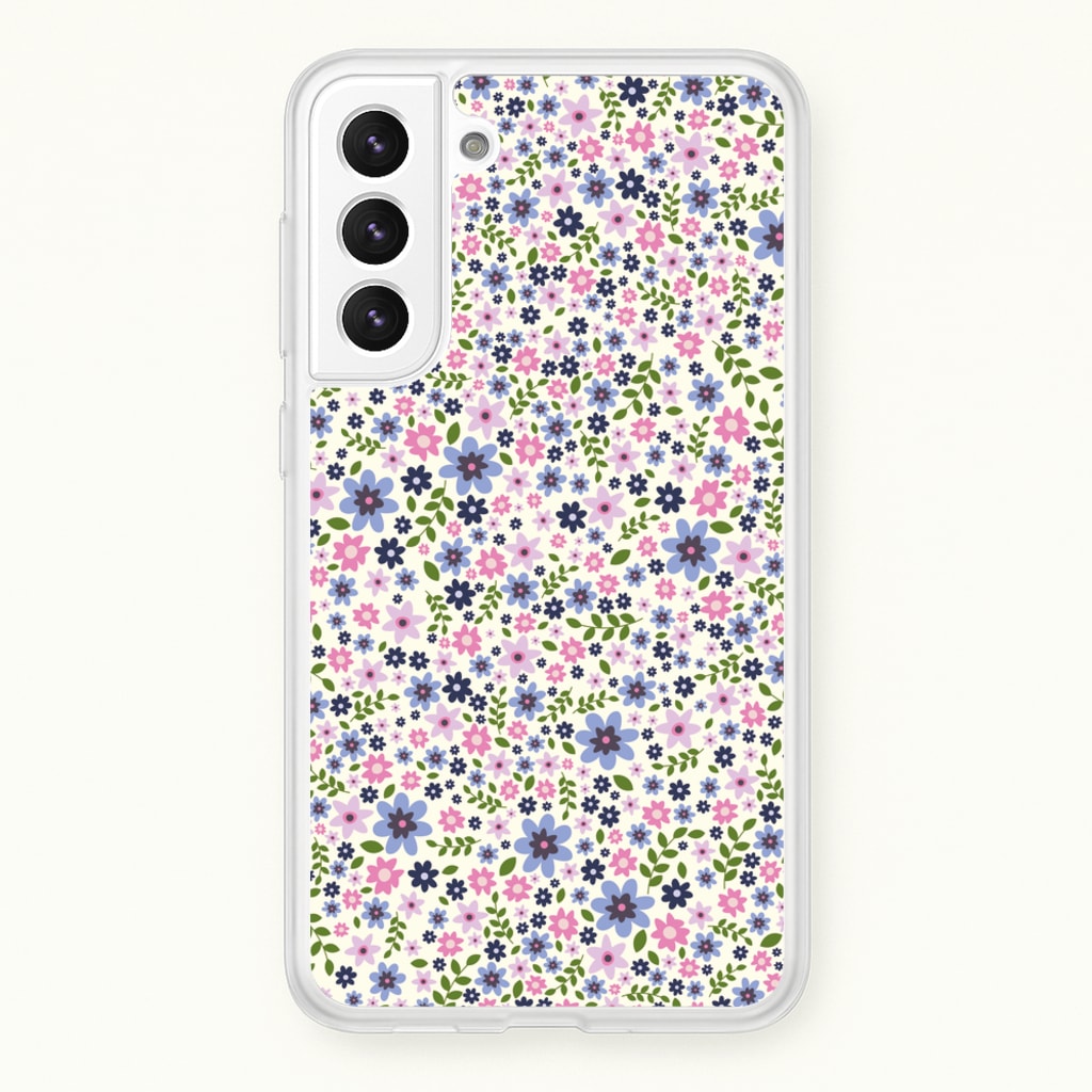 Floral Pattern - Floral - Mother's Day Phone Case for Galaxy S21FE