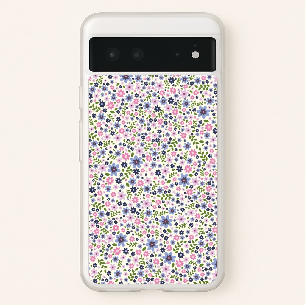 Floral Pattern - Floral - Mother's Day Phone Case for Google Pixel 6