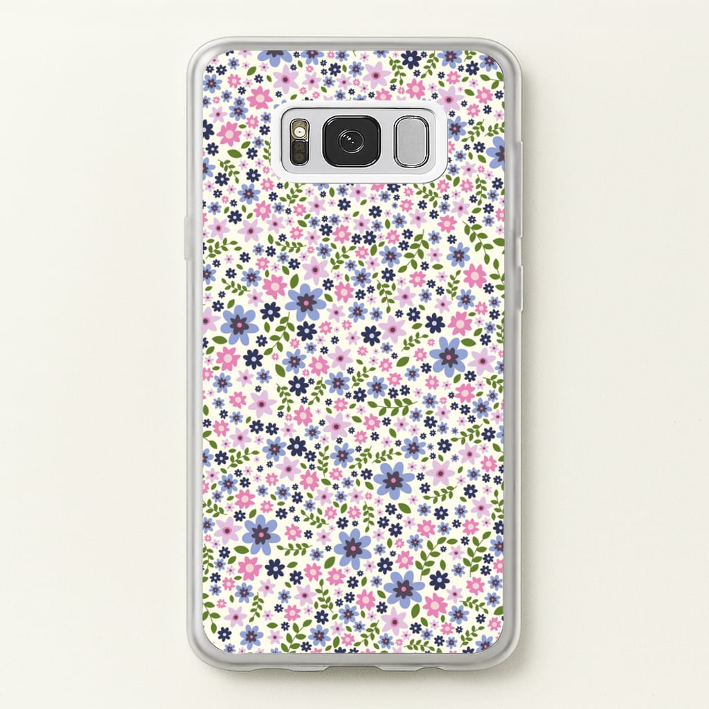 Floral Pattern - Floral - Mother's Day Phone Case for Galaxy S8
