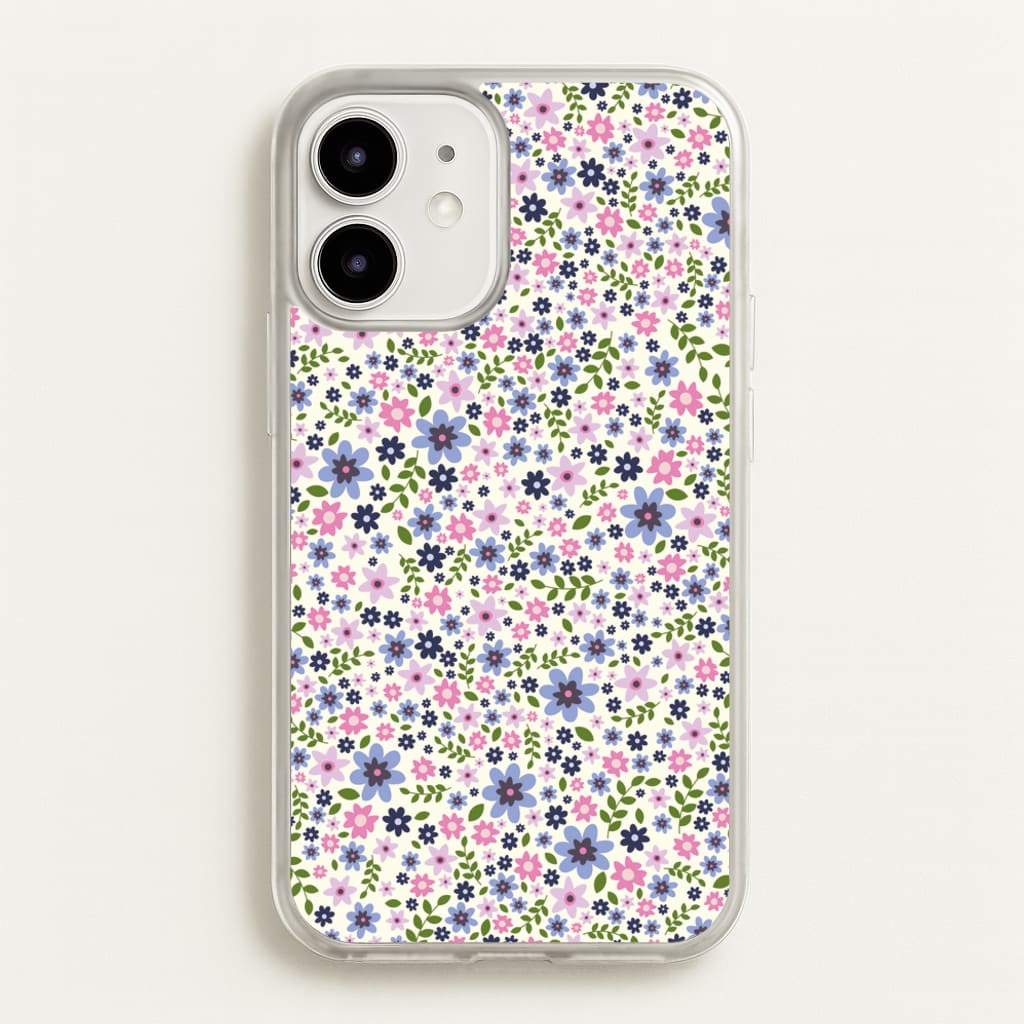 Floral Pattern - Floral - Mother's Day Phone Case for iPhone 12 / 12 Pro