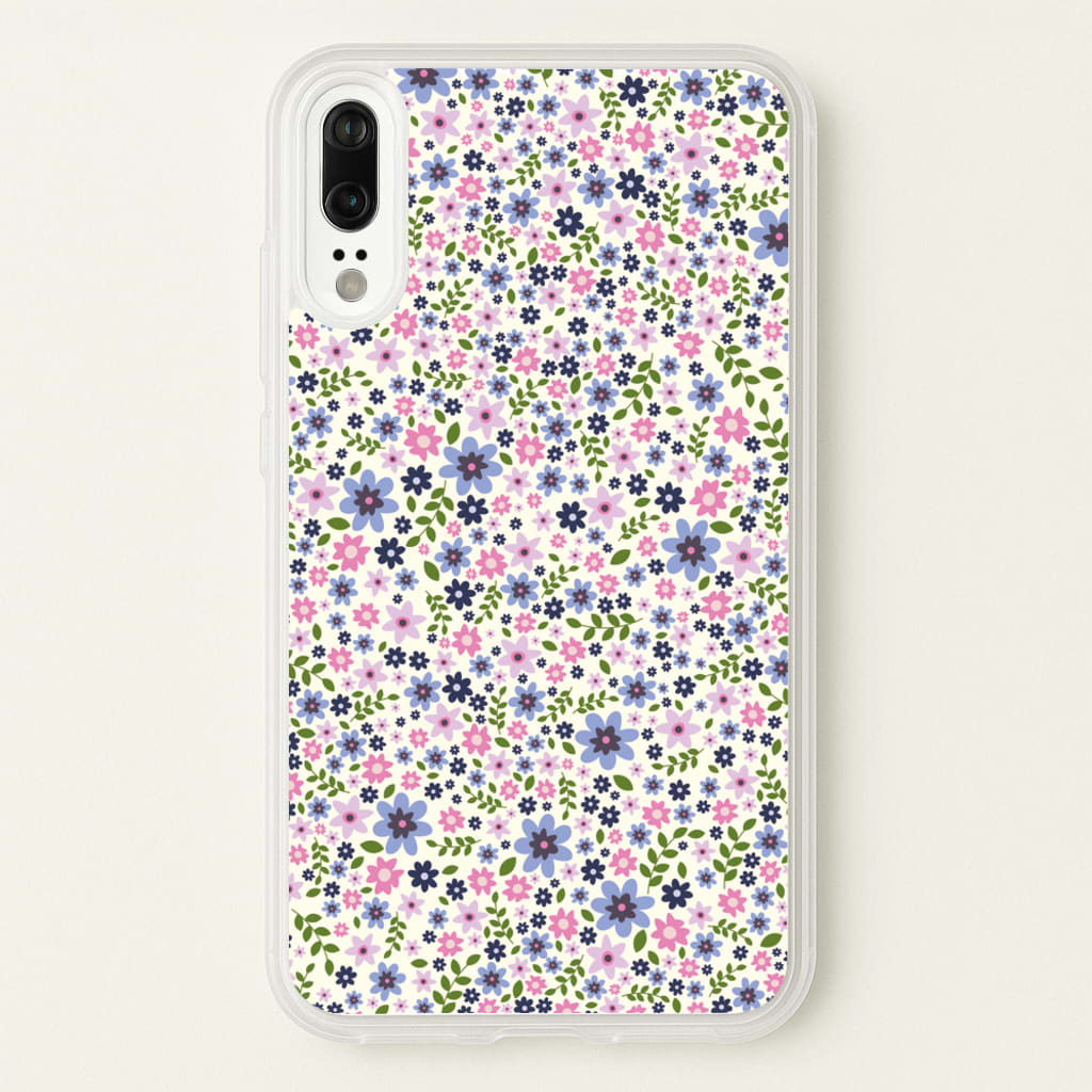 Floral Pattern - Floral - Mother's Day Phone Case for Huawei P20
