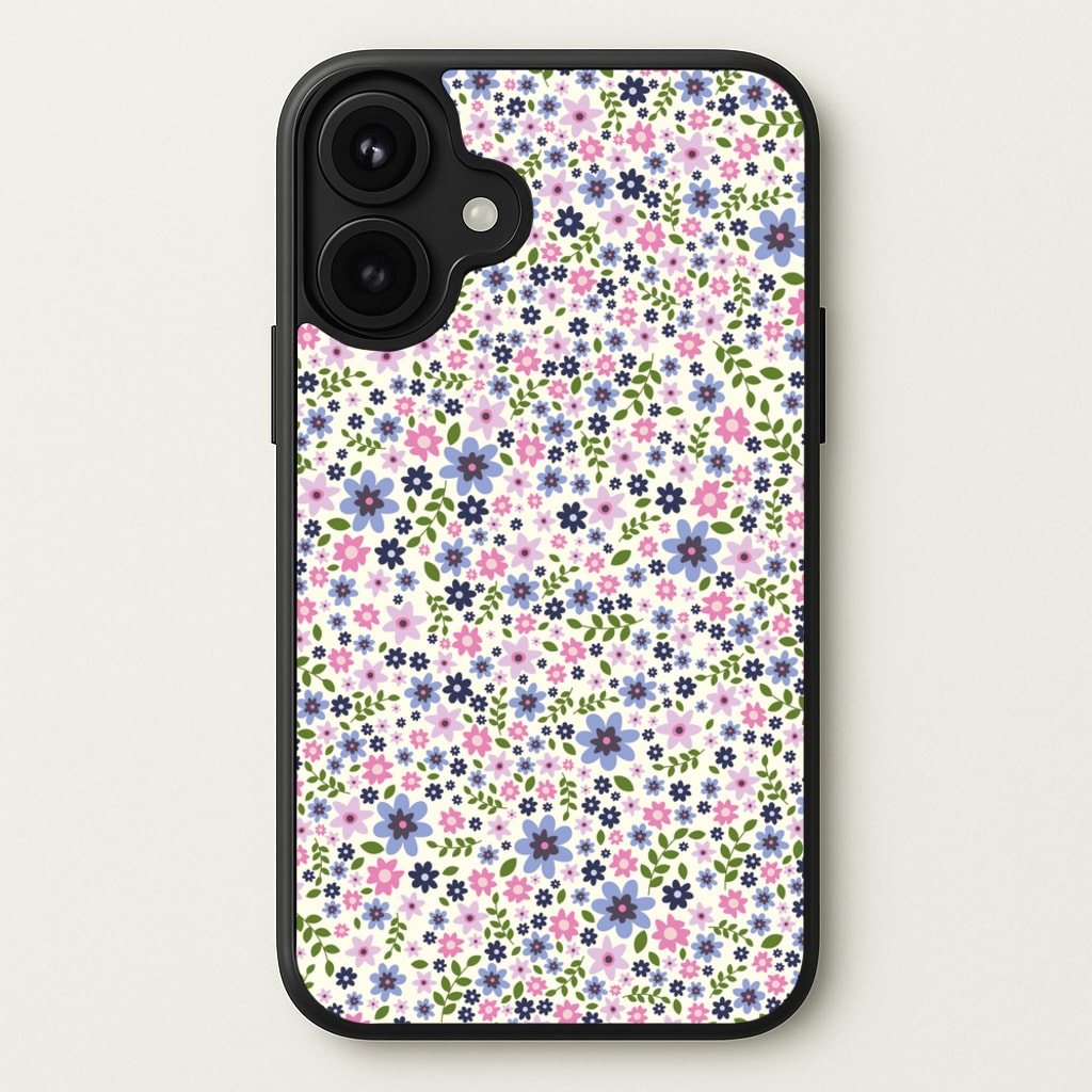 Floral Pattern - Floral Phone Case for iPhone 17