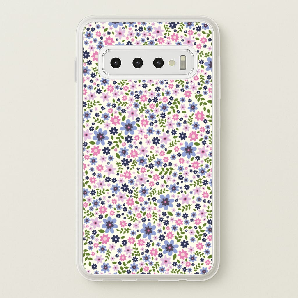 Floral Pattern - Floral - Mother's Day Phone Case for Galaxy S10 Plus
