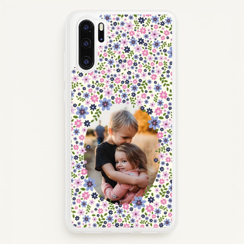 Detailed Flower Pattern - Personalised Mother's Day - Mother's Day Phone Case for Huawei P30 Pro