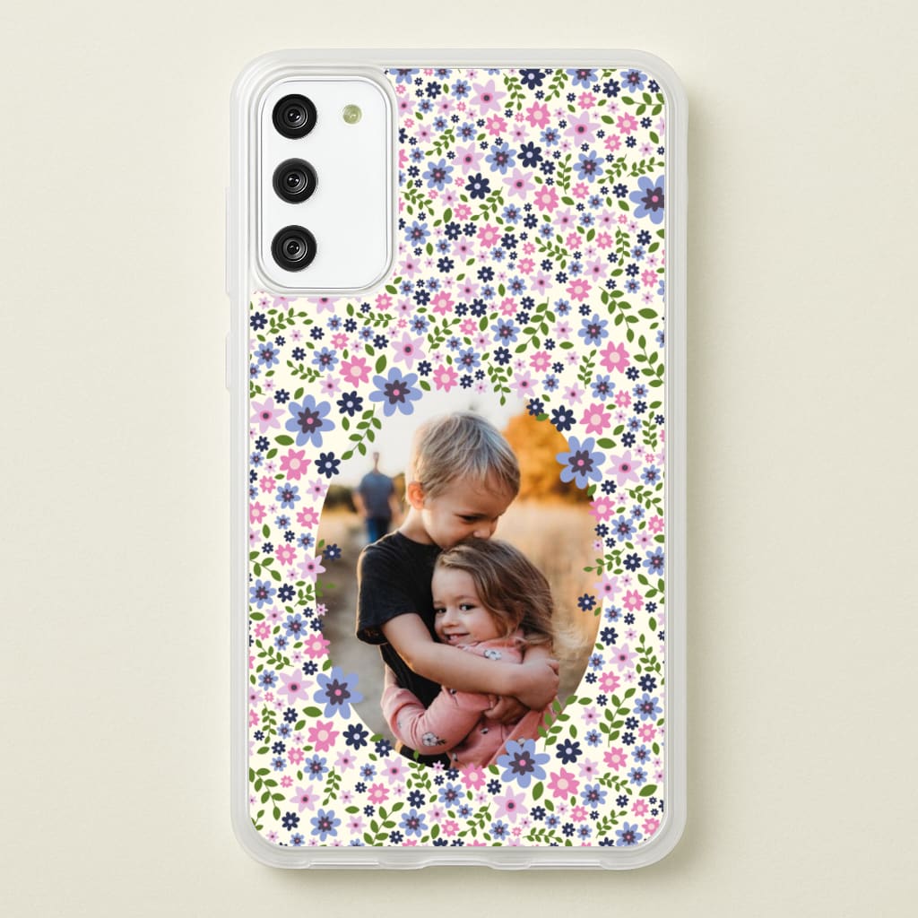 Detailed Flower Pattern - Personalised Mother's Day - Mother's Day Phone Case for Galaxy S20