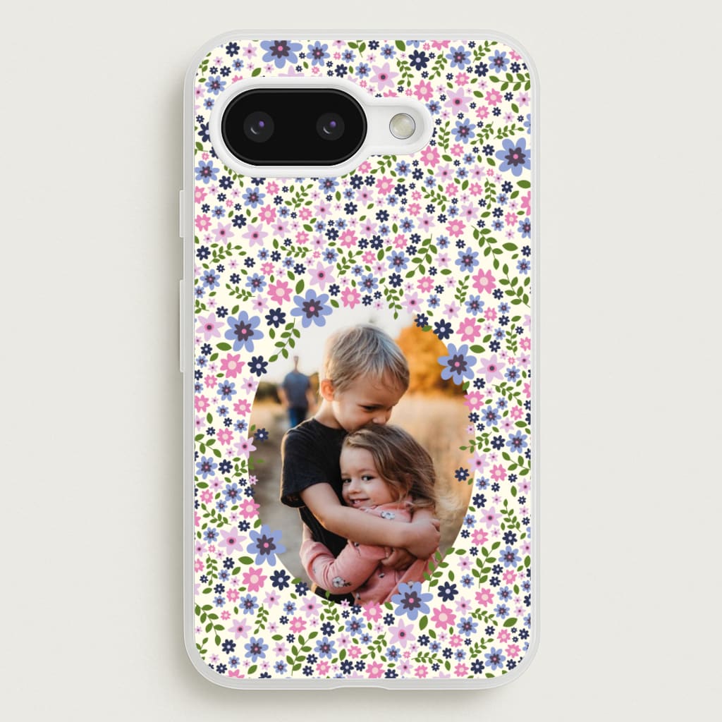 Detailed Flower Pattern - Personalised Mother's Day - Mother's Day Phone Case for Google Pixel 9a