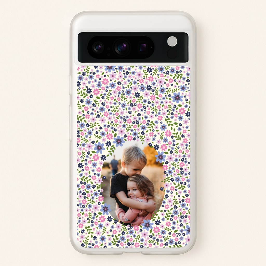 Detailed Flower Pattern - Personalised Mother's Day - Mother's Day Phone Case for Google Pixel 8 Pro