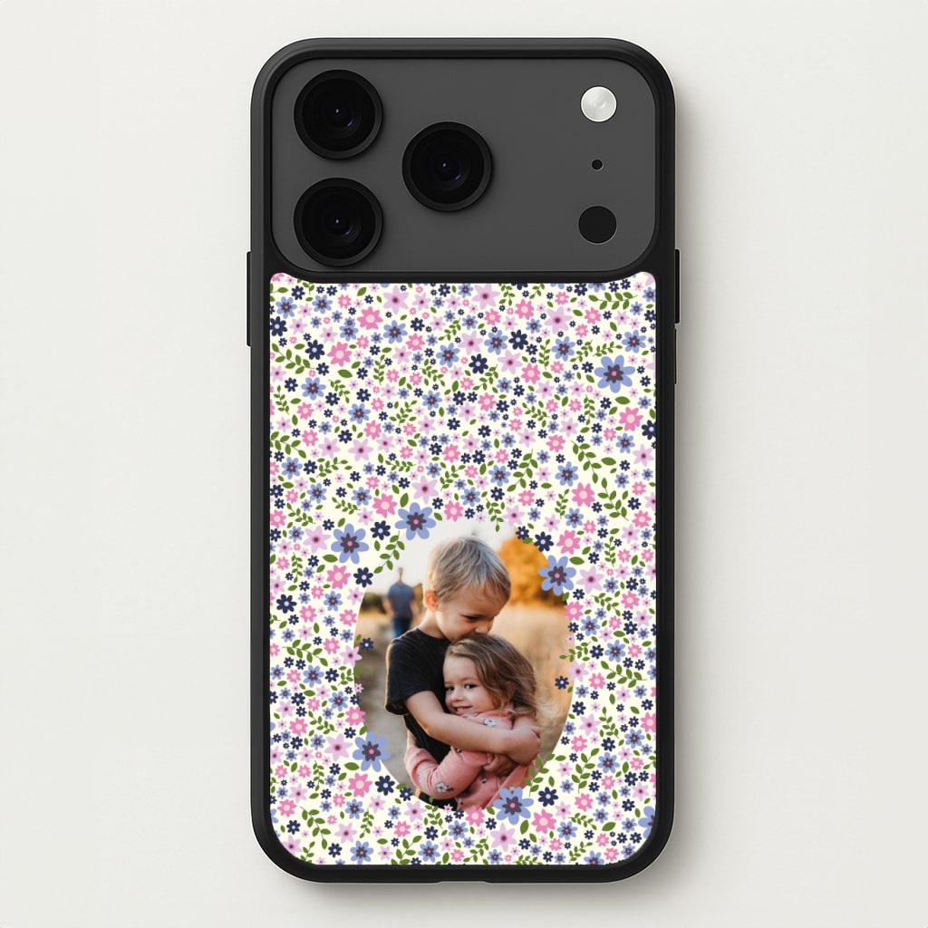 Detailed Flower Pattern - Personalised Mother's Day Phone Case for iPhone 17 Pro