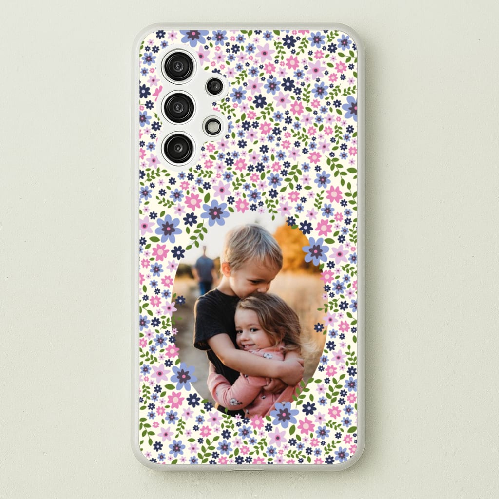 Detailed Flower Pattern - Personalised Mother's Day - Mother's Day Phone Case for Galaxy A13