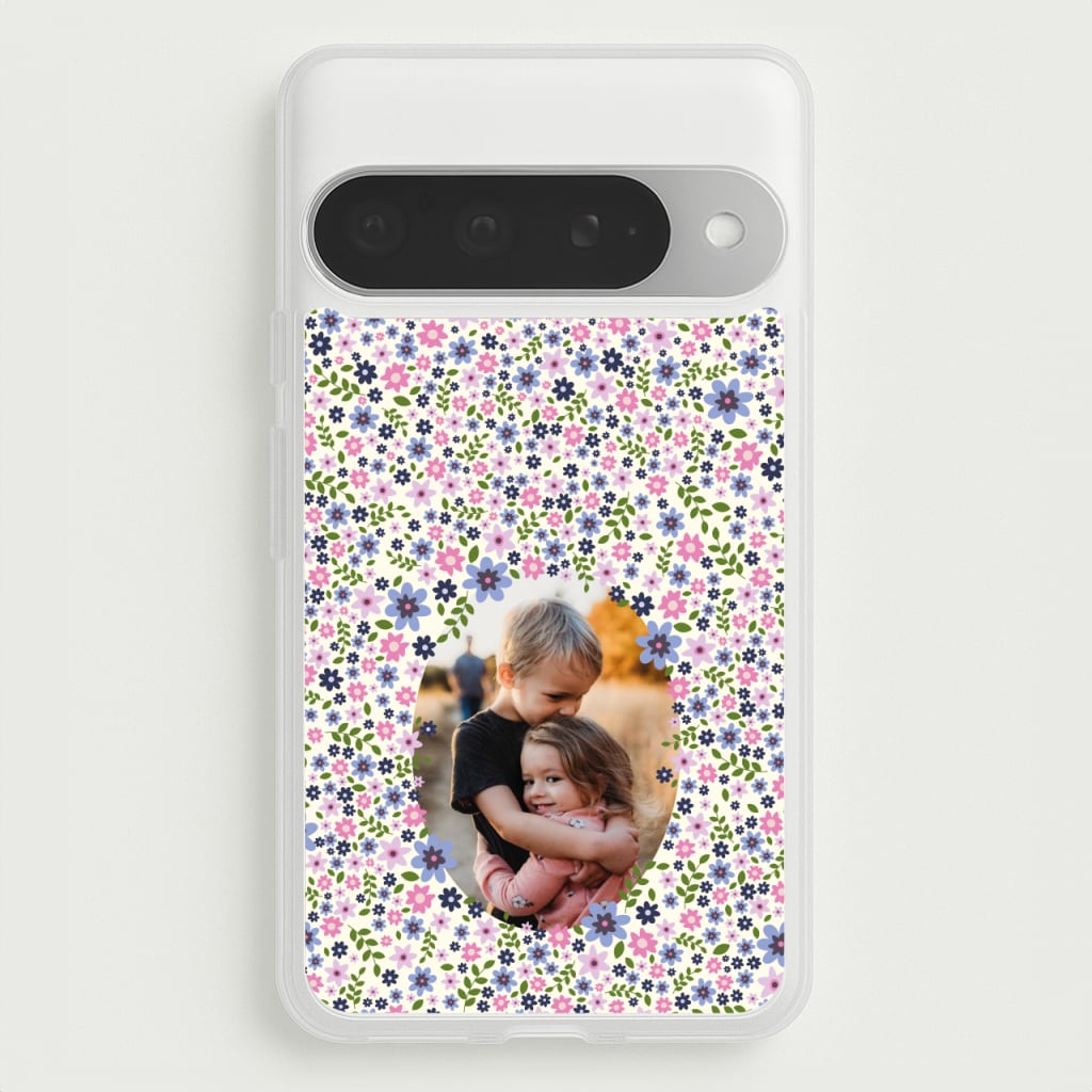 Detailed Flower Pattern - Personalised Mother's Day Phone Case for Google Pixel 10 Pro XL