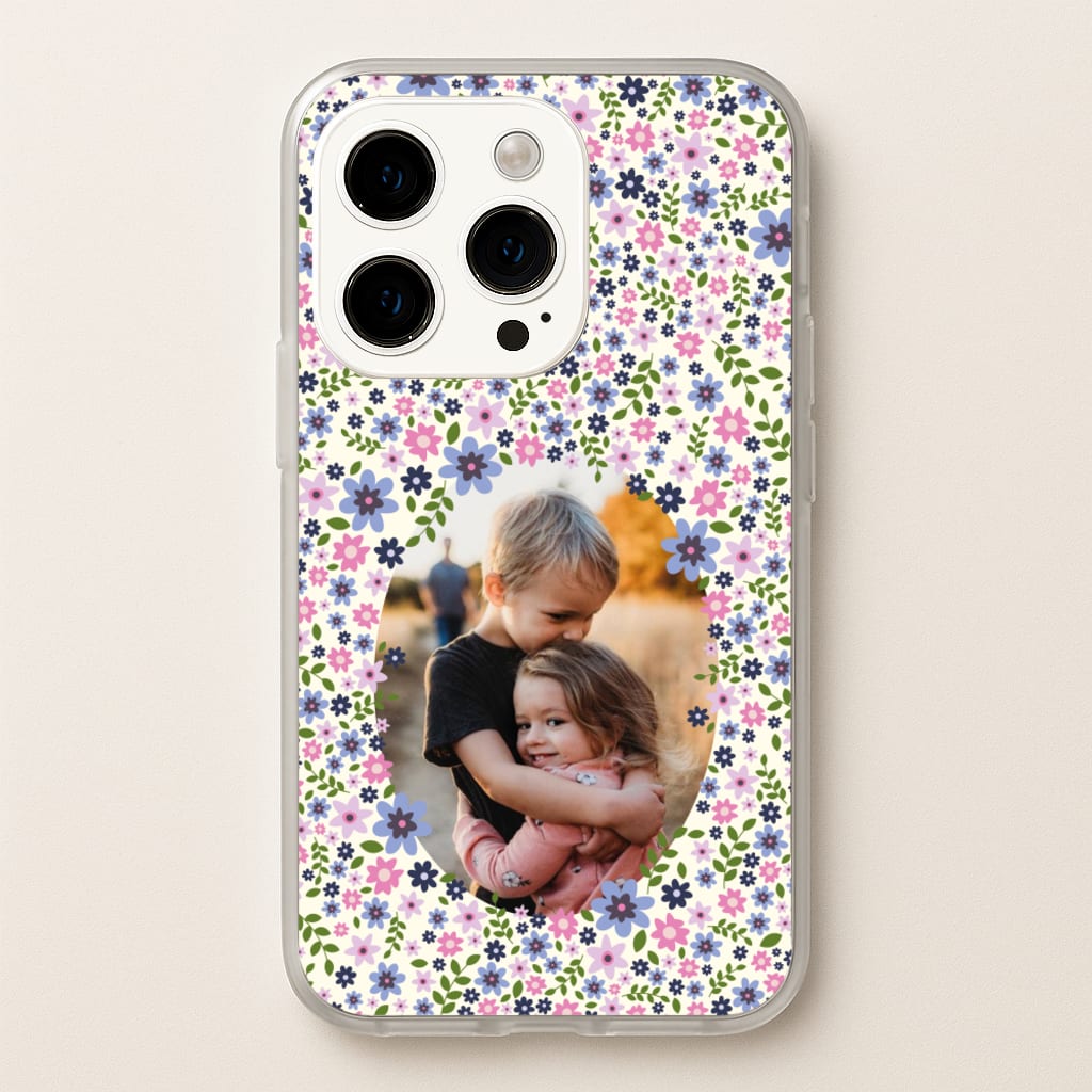 Detailed Flower Pattern - Personalised Mother's Day - Mother's Day Phone Case for iPhone 15 Pro Max