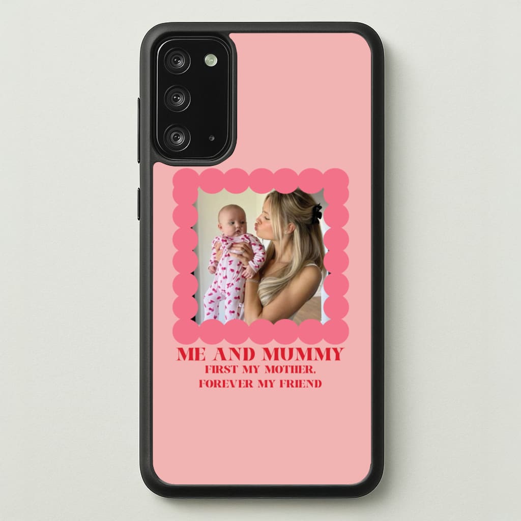Me And Mummy - Personalised Mother's Day - Mother's Day Phone Case for Galaxy Note 20