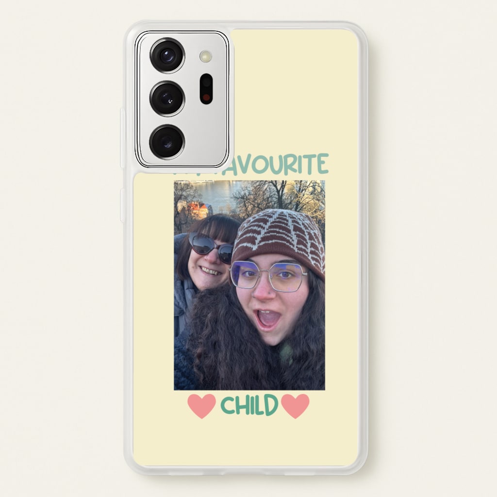 My Favourite Child - Personalised Mother's Day - Mother's Day Phone Case for Galaxy Note 20 Ultra