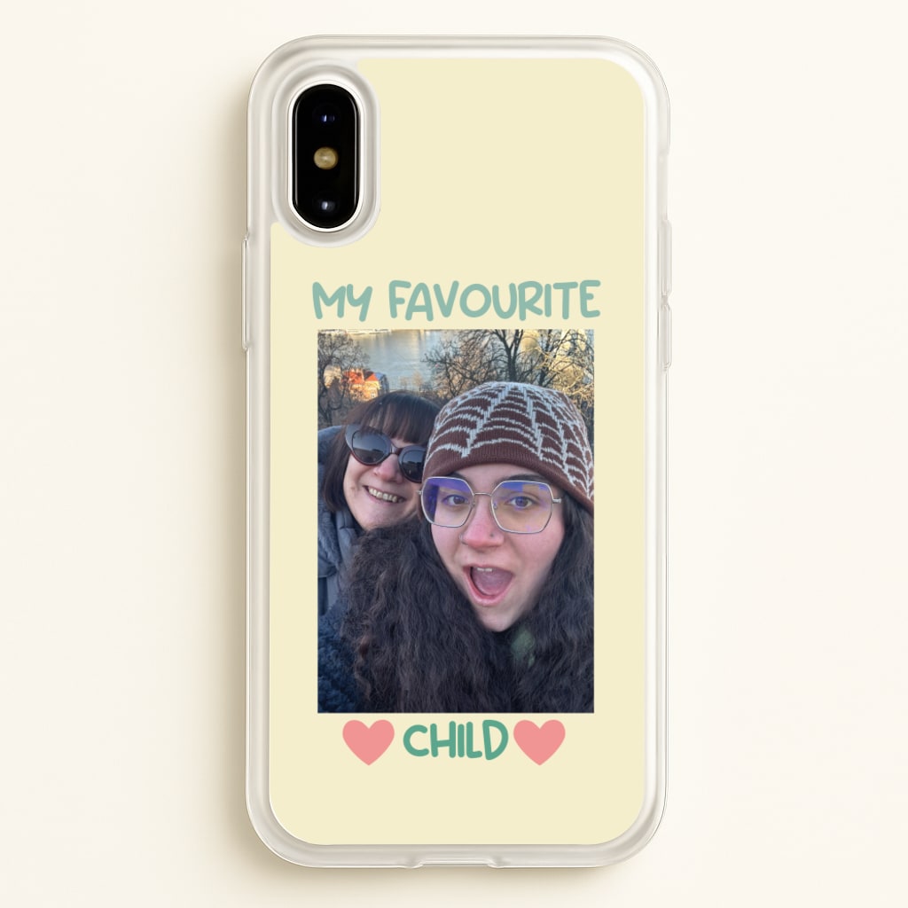 My Favourite Child - Personalised Mother's Day - Mother's Day Phone Case for iPhone X / XS