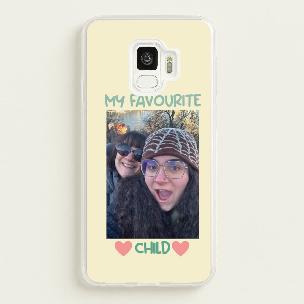 My Favourite Child - Personalised Mother's Day - Mother's Day Phone Case for Galaxy S9