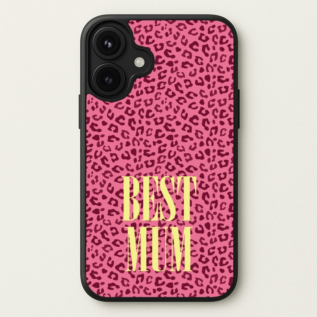 Best Mum Leopard Print Phone Case for iPhone 17