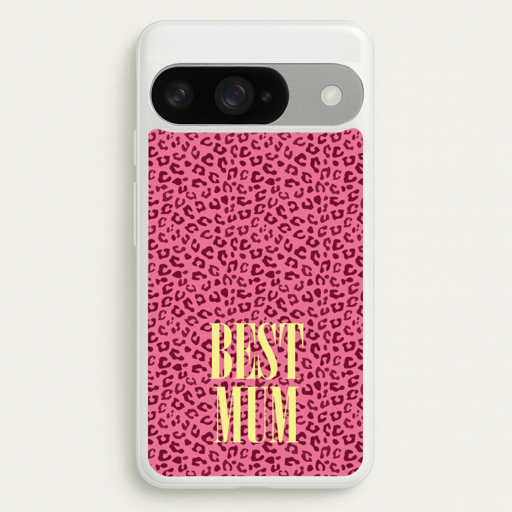 Best Mum Leopard Print Phone Case for Google Pixel 10 / 10 Pro