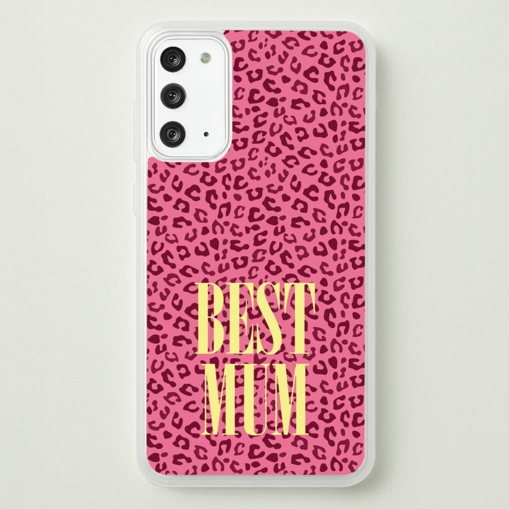 Best Mum Leopard Print - Mother's Day Phone Case for Galaxy Note 20