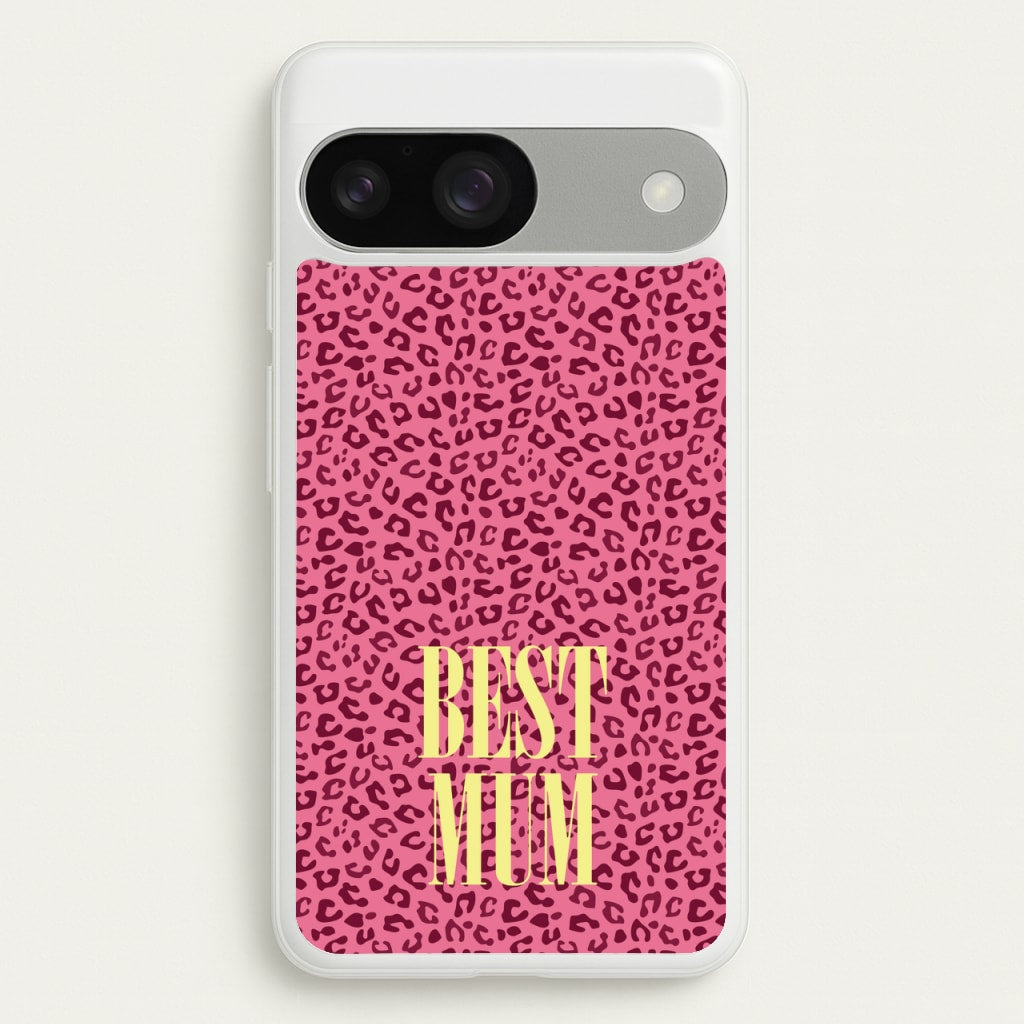 Best Mum Leopard Print - Mother's Day Phone Case for Google Pixel 9 / 9 Pro