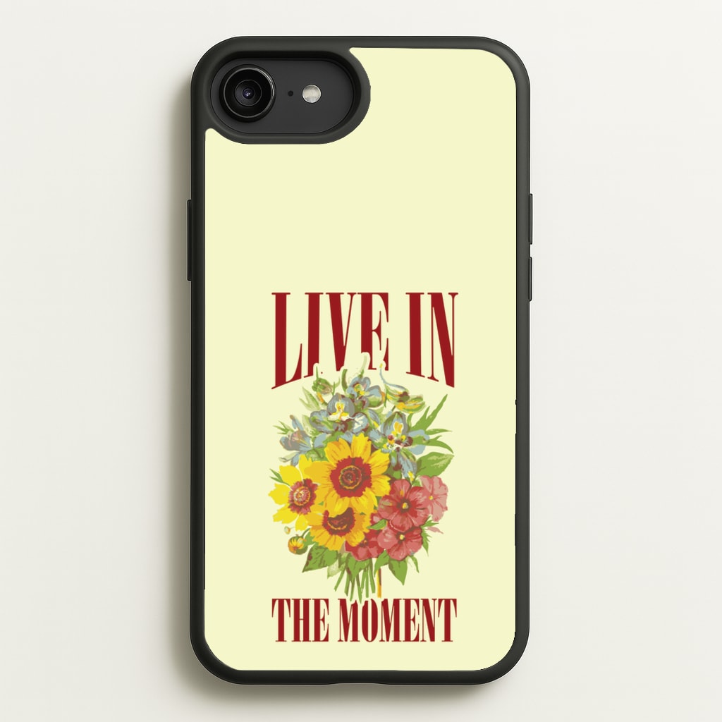 Live In The Moment - Mother's Day Phone Case for iPhone 6 Plus / 7 Plus / 8 Plus