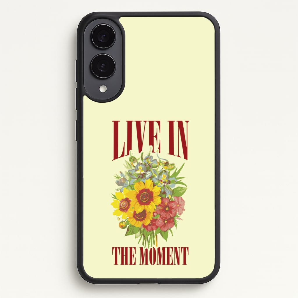 Live In The Moment - Mother's Day Phone Case for Galaxy S25 Edge