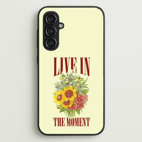 Live In The Moment - Mother's Day Phone Case for Galaxy S23FE