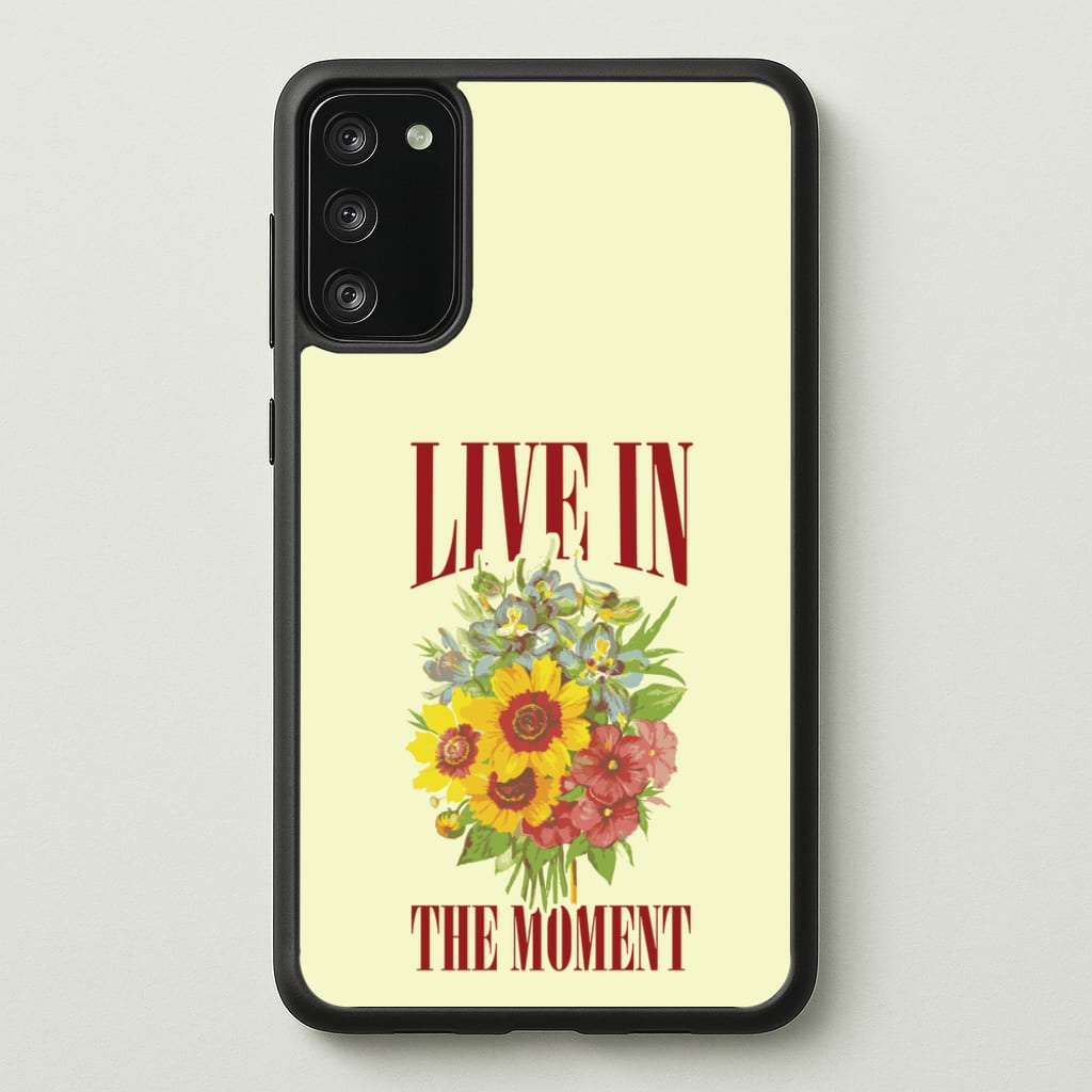 Live In The Moment - Mother's Day Phone Case for Galaxy A41