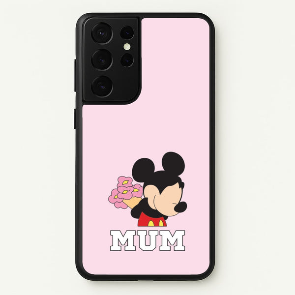 Mouse Mum - Mother's Day Phone Case for Galaxy S21 Ultra