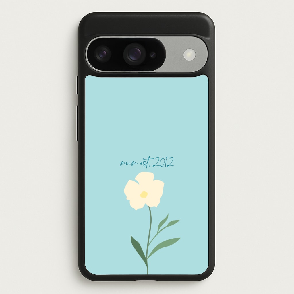 Baby Blue Mum Est Phone Case for Google Pixel 10 / 10 Pro