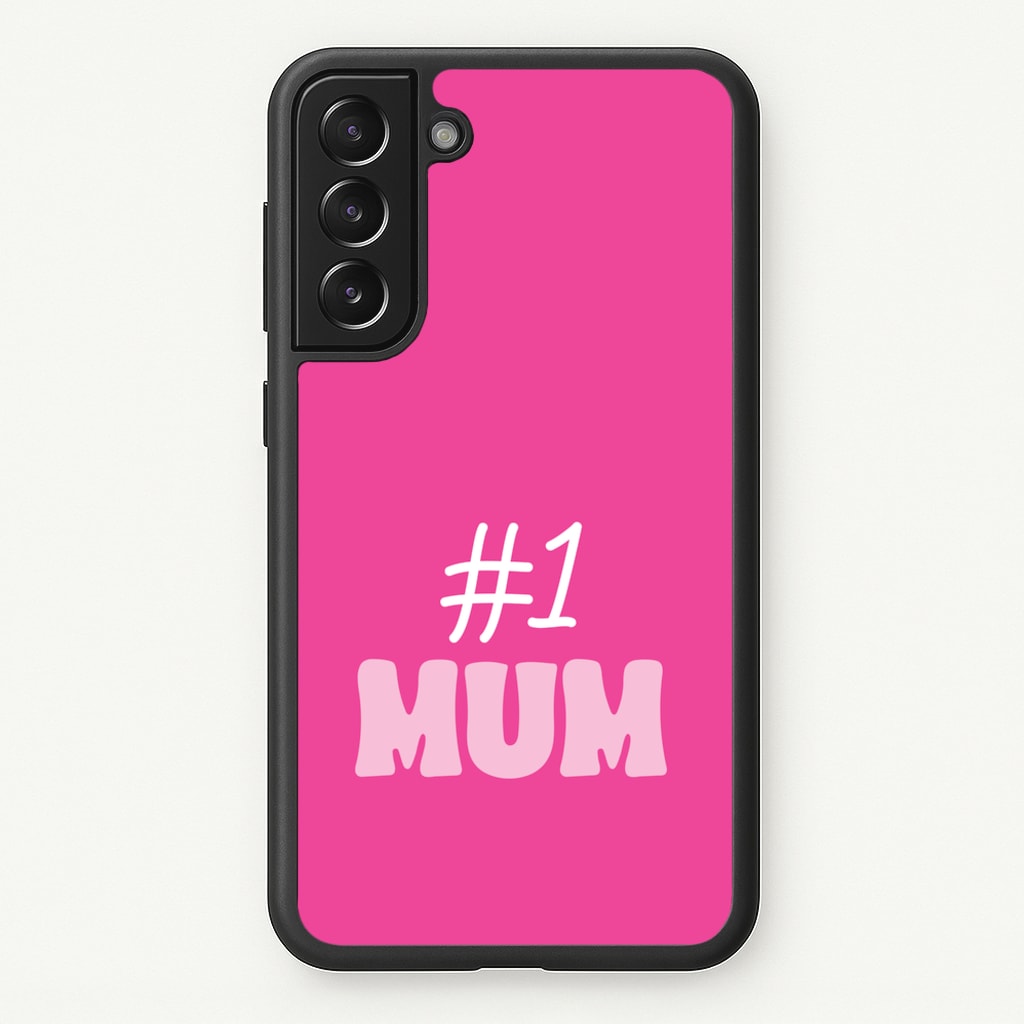 Number One Mum - Mother's Day Phone Case for Galaxy S21
