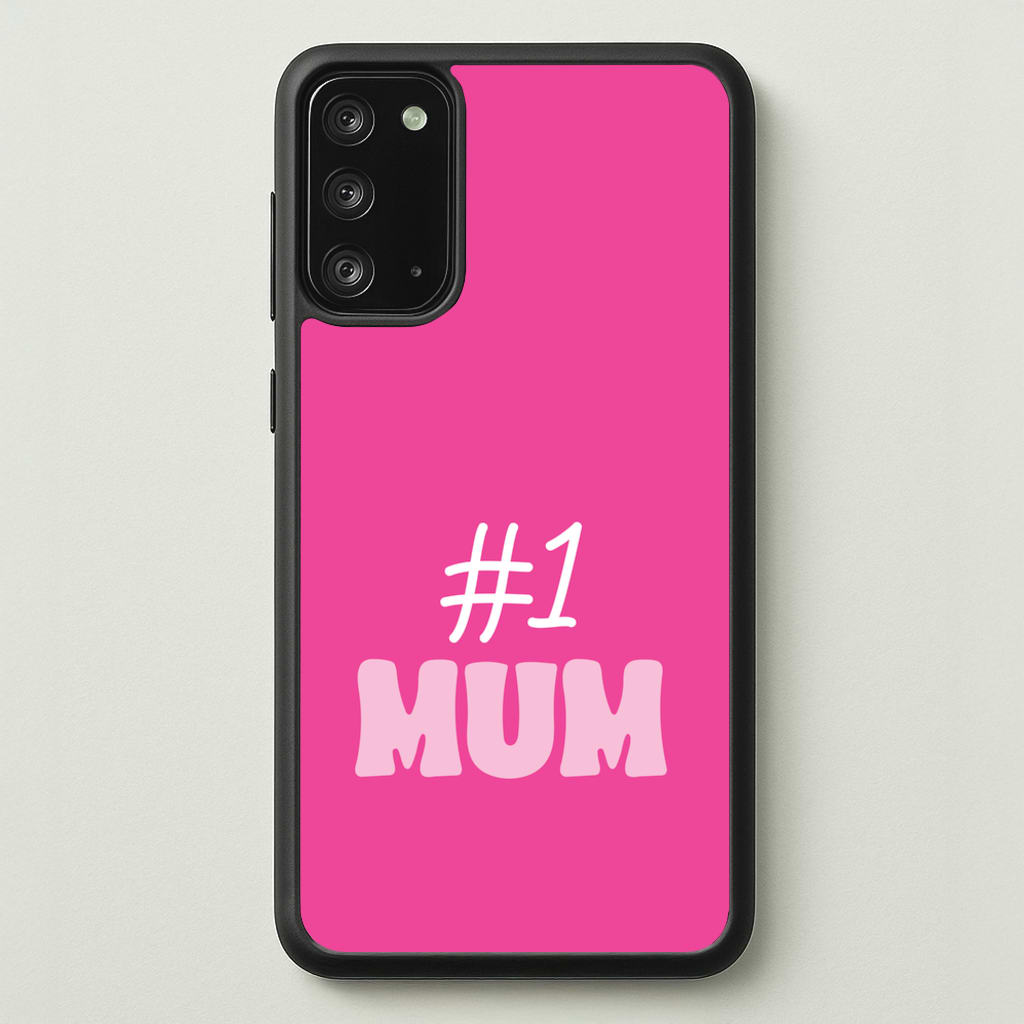 Number One Mum - Mother's Day Phone Case for Galaxy Note 20