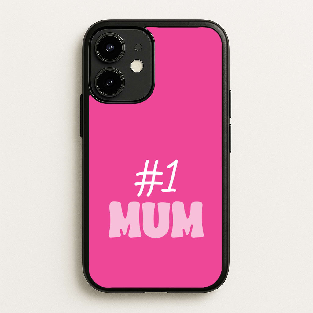 Number One Mum - Mother's Day Phone Case for iPhone 12 / 12 Pro