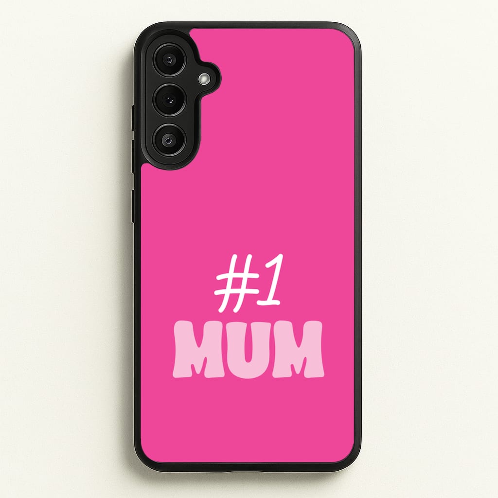 Number One Mum - Mother's Day Phone Case for Galaxy A34